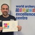 Félicitations à Antoine, World Archery Level 1 Coach